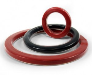 Camlock Seal Red Silicone 40mm HOSE SEAL FACTORY FARM CHEMIALS FEEPOST 